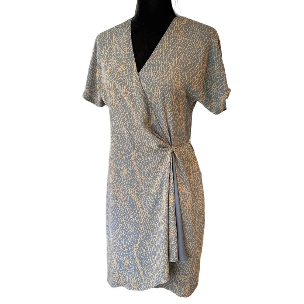 Aritzia Babaton Wallace Wrap Mini Dress XS